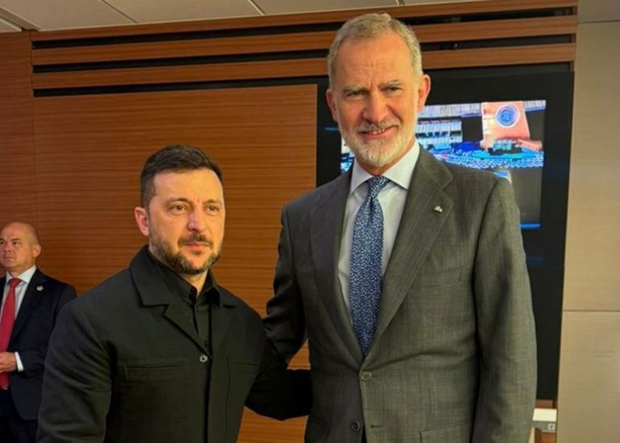 Зеленський зустрівся із князем Монако і королем Іспанії