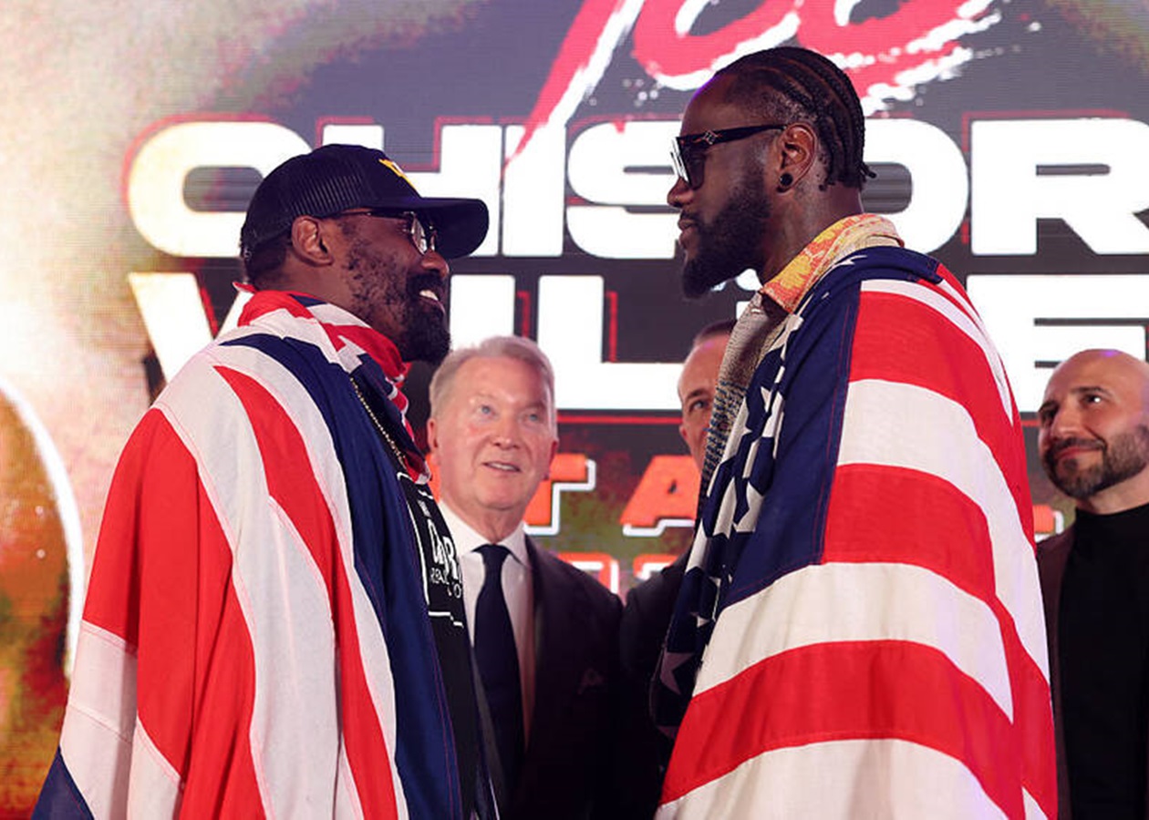 Чісора і Вайлдер з'явилися перед очима Лондона