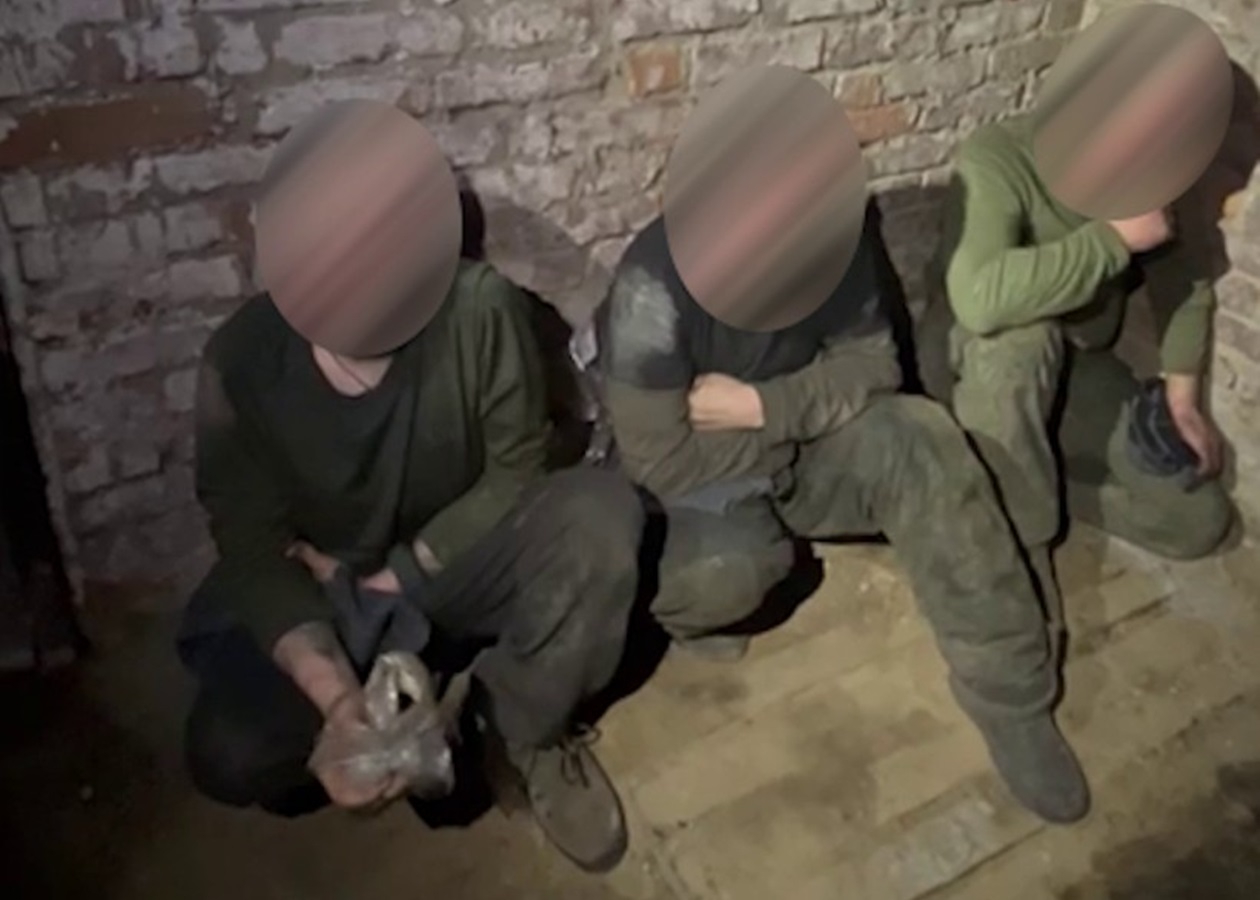Прикордонники взяли в полон трьох росіян