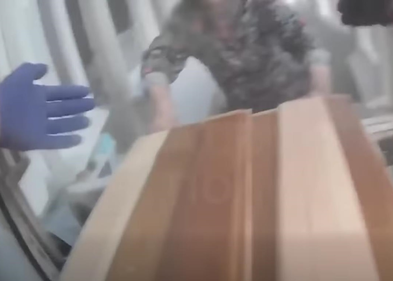 Атака на Київ: з’явилося відео з бодікамер поліції