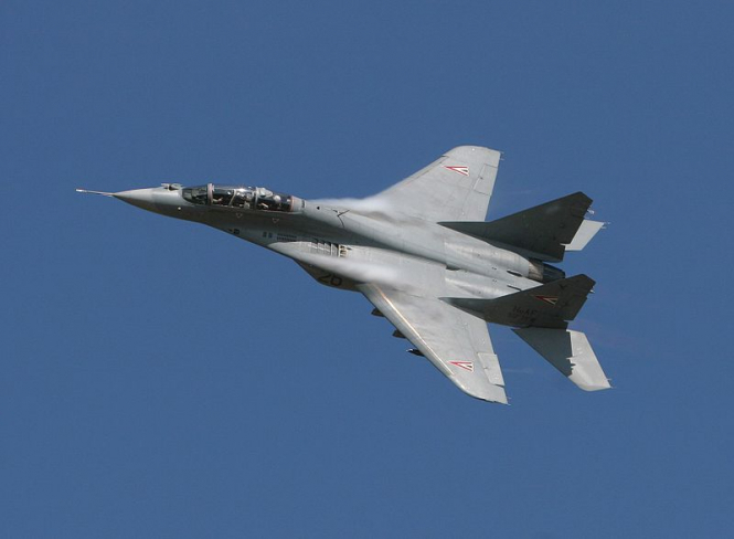 МіГ-29 розбився на Одещині: пілот катапультувався